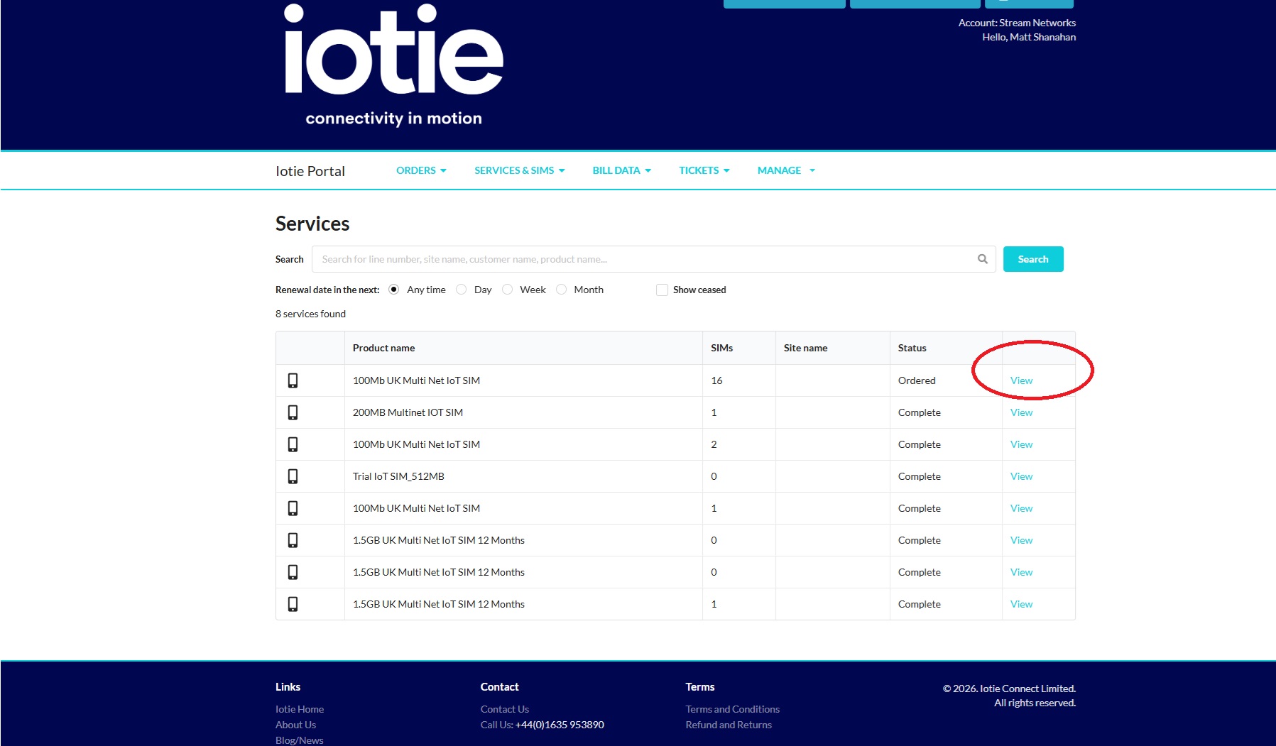 iot auto suspend limit view services view service auto suspend page