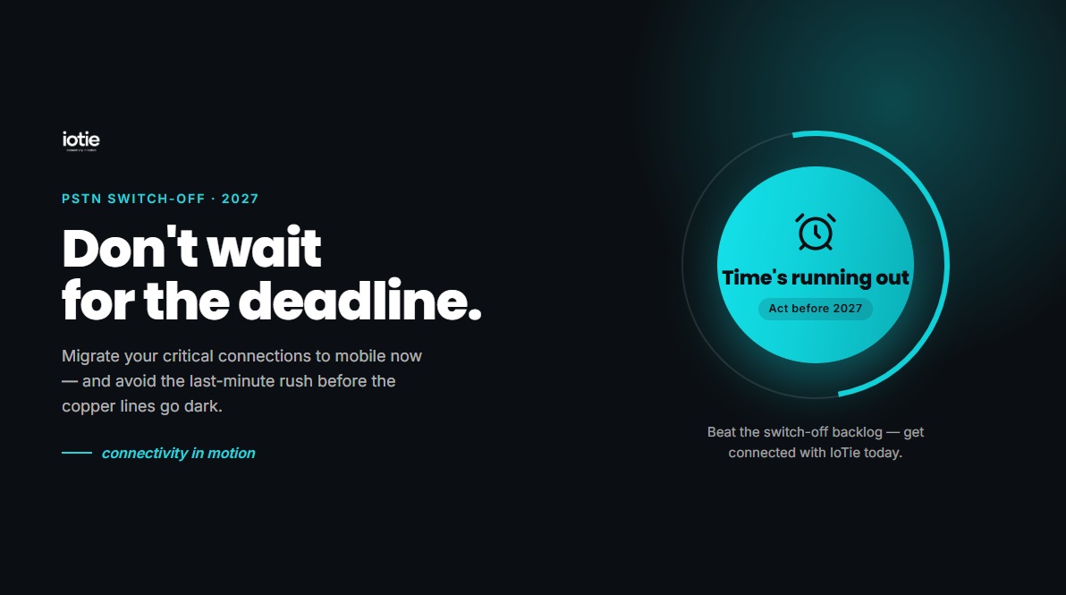 dont wait for the pstn deadline