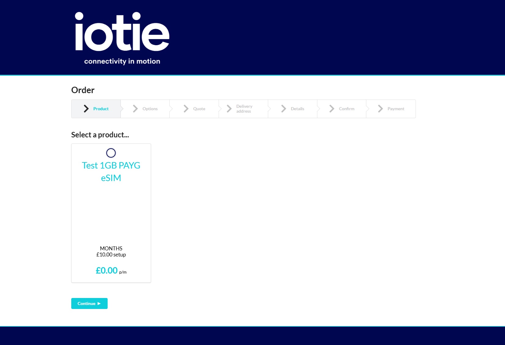 order corporate esim online stage 1