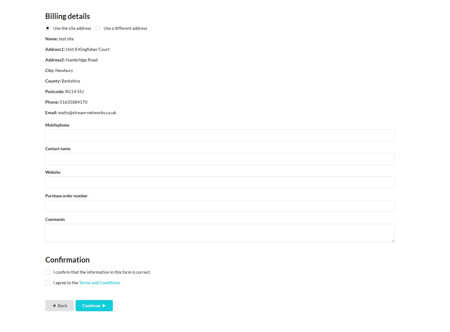 order corporate esim online stage5 accept terms and conditions
